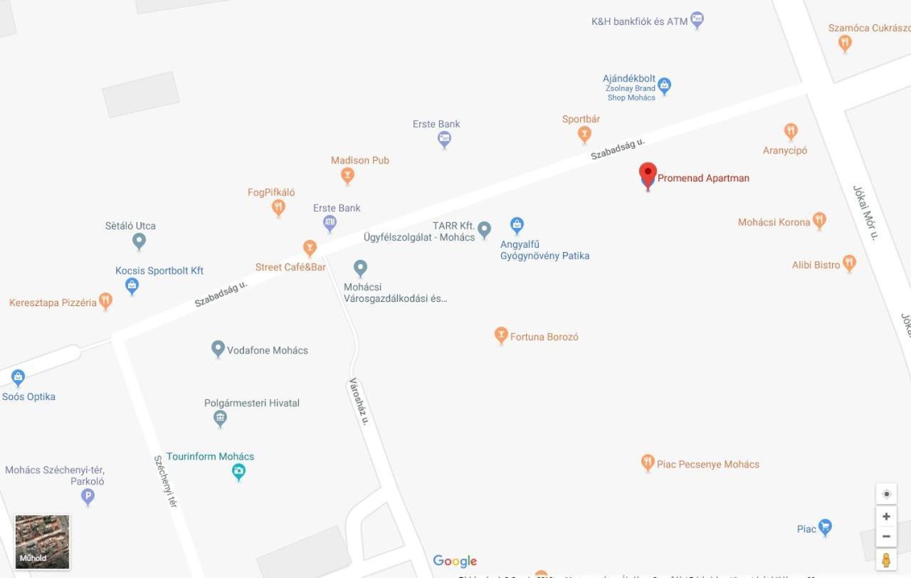 Promenad Apartman Mohács Dış mekan fotoğraf